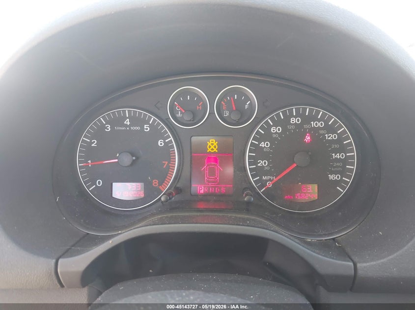 2006 Audi A3 2.0T VIN: WAUMF78P56A177623 Lot: 45143727