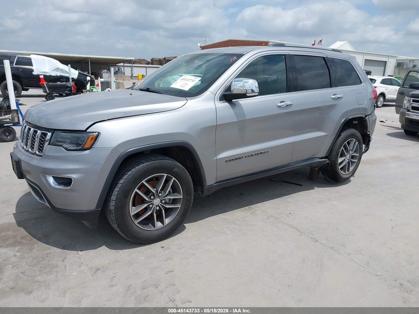 2017 Jeep Grand Cherokee Limited 4x2 1C4RJEBG8HC892990 photo 1