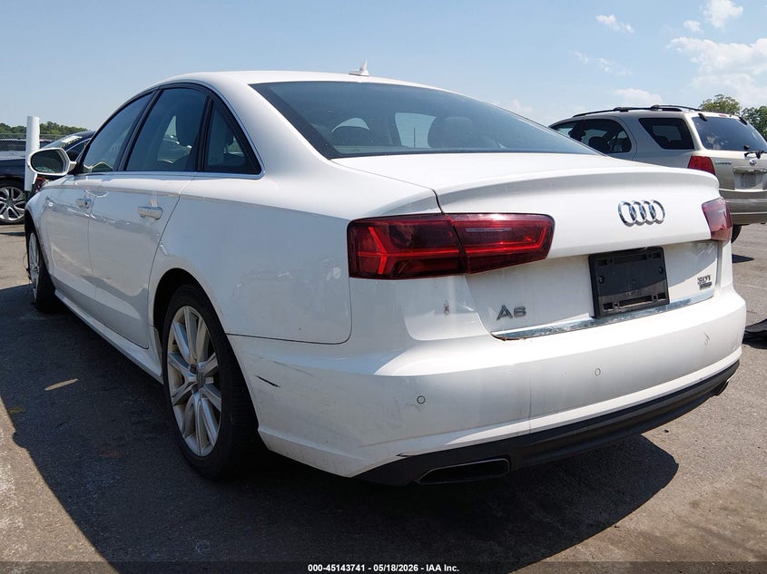 Vin: waufgafc1gn005134, lot: 45641380, audi a6 3.0t premium plus 20163