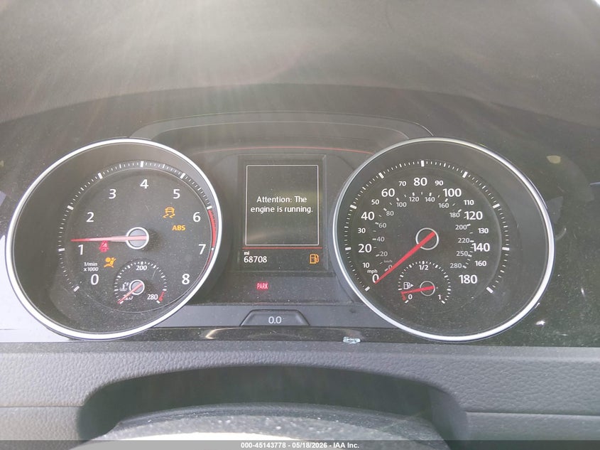 2019 Volkswagen Golf Gti 2.0T Autobahn/2.0T Rabbit Edition/2.0T S/2.0T Se VIN: 3VW5T7AU4KM029831 Lot: 45143778