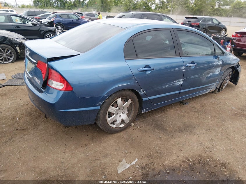 HONDA CIVIC 2011 VIN 2HGFA1F52BH510401