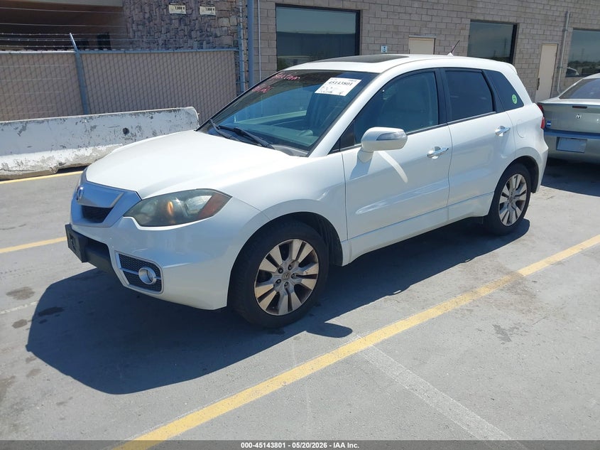 Vin: 5j8tb2h25aa002171, lot: 45641440, acura rdx 20102