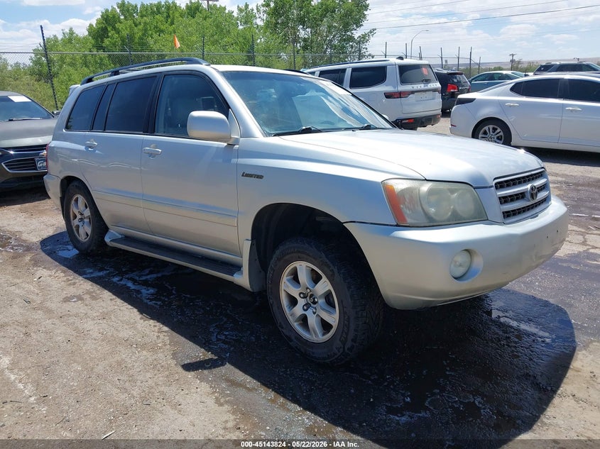 2002 TOYOTA HIGHLANDER LIMITED V6