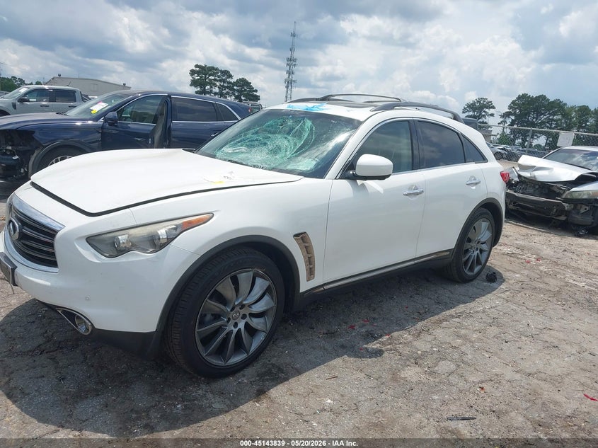 Vin: jn8cs1mw2dm173128, lot: 45641478, infiniti fx37 limited edition 20132