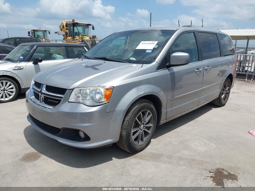 Vin: 2c4rdgbg7hr707225, lot: 45641497, dodge grand caravan cvp/sxt 20172