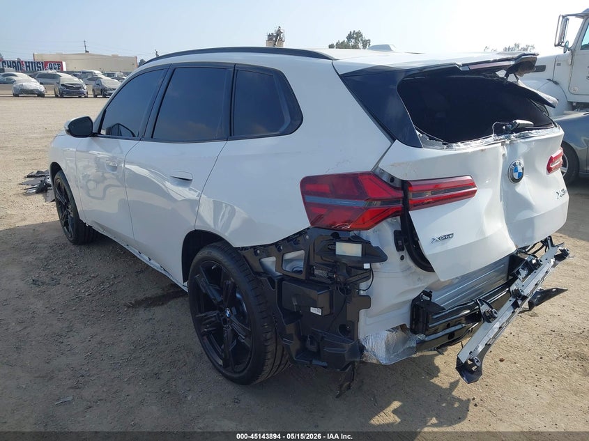 Vin: 5ux53gp01t9403592, lot: 45641533, bmw x3 30 xdrive 20263