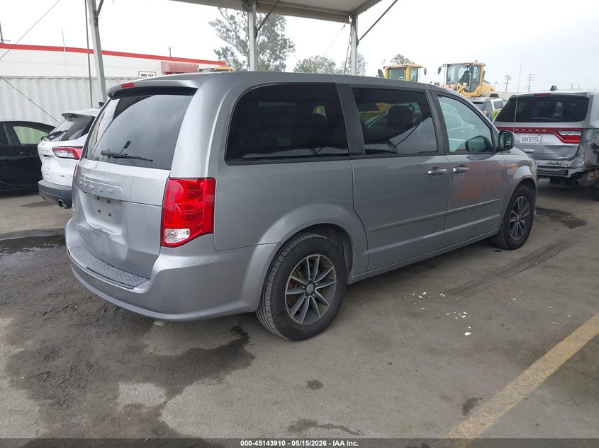 Vin: 2c4rdgcgxfr512103, lot: 45641549, dodge grand caravan sxt 20154
