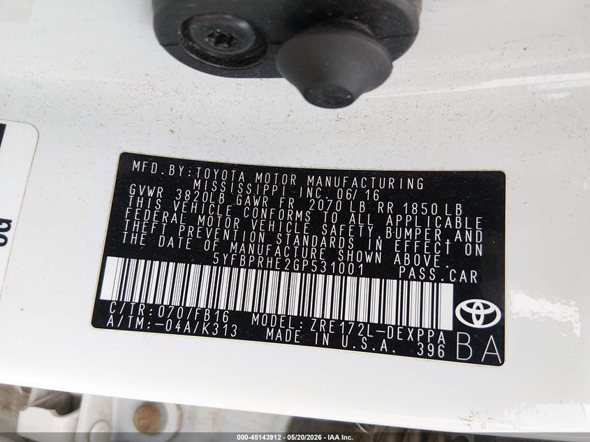 TOYOTA COROLLA - zdjęcie 9