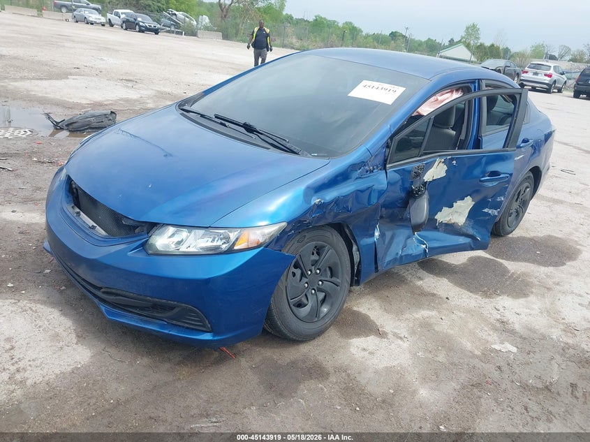2014 Honda Civic Lx 19XFB2F54EE070229 photo 1