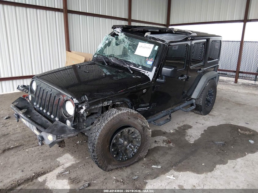 2016 Jeep Wrangler Unlimited Sport 1C4BJWDG6GL196339 photo 1