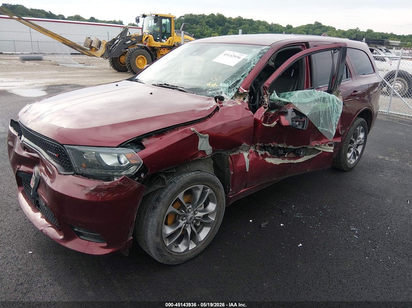 Vin: 1c4rdjdg9lc106569, lot: 45641575, dodge durango gt 20202