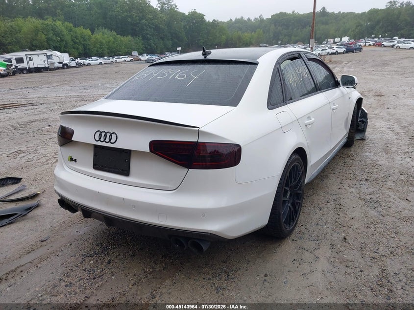 Vin: waubgafl4ea020262, lot: 45641603, audi s4 3.0t premium plus 20144