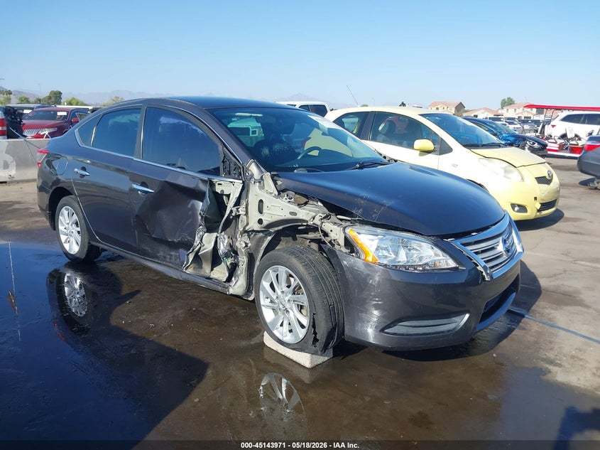 3N1AB7AP7EY321519 NISSAN SENTRA Photo 1
