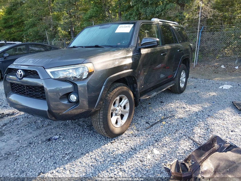 2016 TOYOTA 4RUNNER SPORT UTILITY VEHICLE 4.0L V-6 DOHC, VVT, 270HP