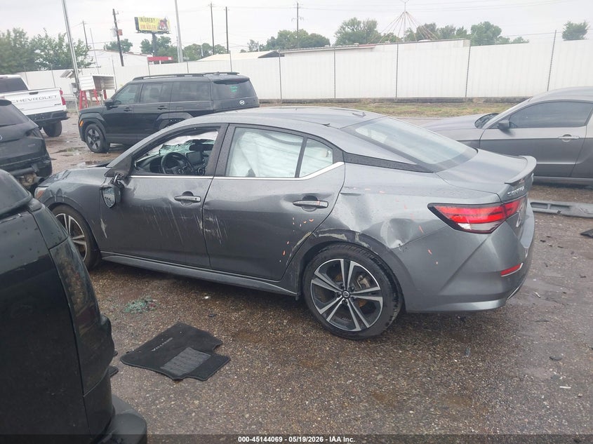 VIN 3N1AB8DV4MY298697 2021 NISSAN SENTRA SR XTRONIC CVT