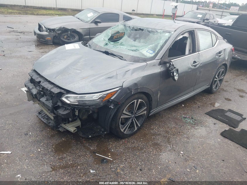 VIN 3N1AB8DV4MY298697 2021 NISSAN SENTRA SR XTRONIC CVT