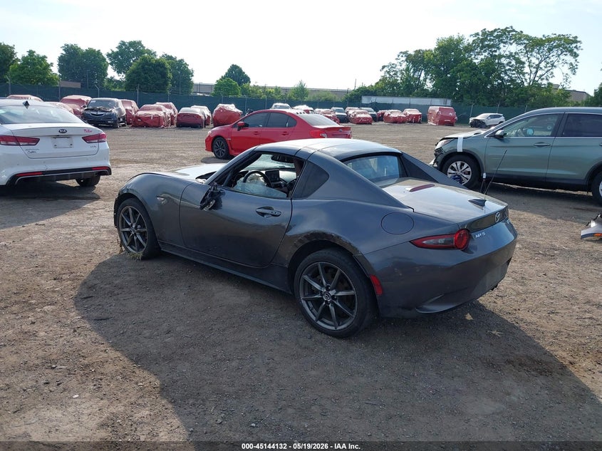 Vin: jm1ndam73j0204333, lot: 45641771, mazda mx-5 miata rf grand touring 20183