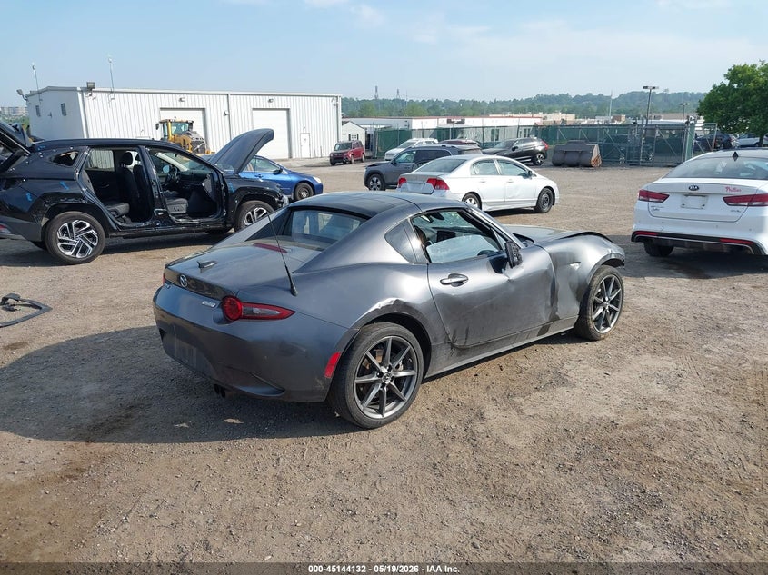 Vin: jm1ndam73j0204333, lot: 45641771, mazda mx-5 miata rf grand touring 20184