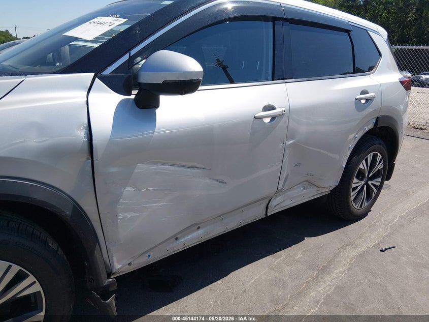 VIN JN8AT3BAXMW010299 2021 NISSAN ROGUE SV FWD