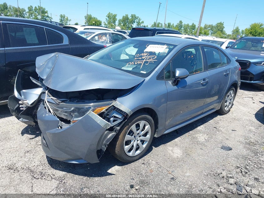 2022 Toyota Corolla Le 5YFEPMAE2NP289205 photo 1
