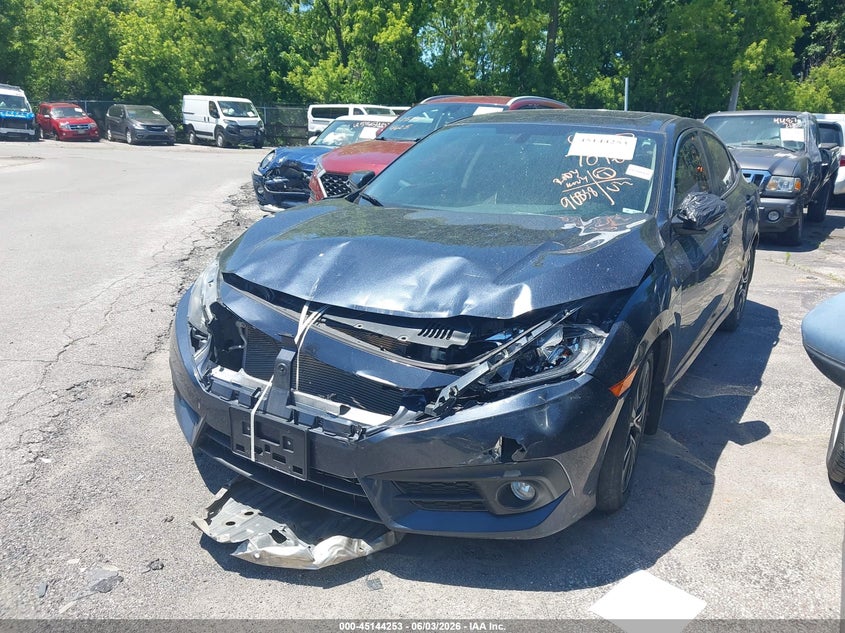 2017 Honda Civic Ex-L 19XFC1F78HE025534 photo 1