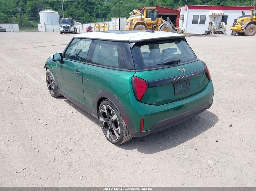 Vin: wmw23gd06s2w15031, lot: 45641972, mini hardtop cooper s 20253