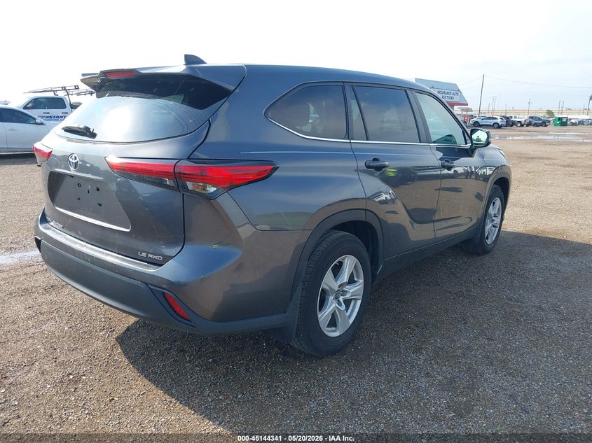 2023 TOYOTA HIGHLANDER 2.4L I-4 DI, DOHC, V(VIN: 5TDKDRBH0PS514510