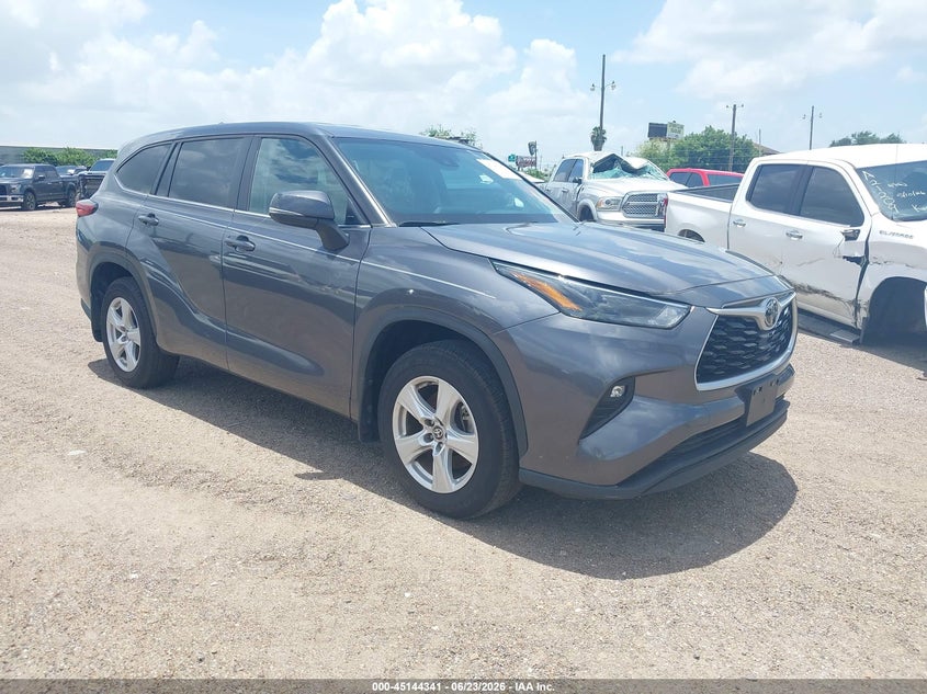 Vin: 5tdkdrbh0ps514510, lot: 45641981, toyota highlander le 2023 img_1