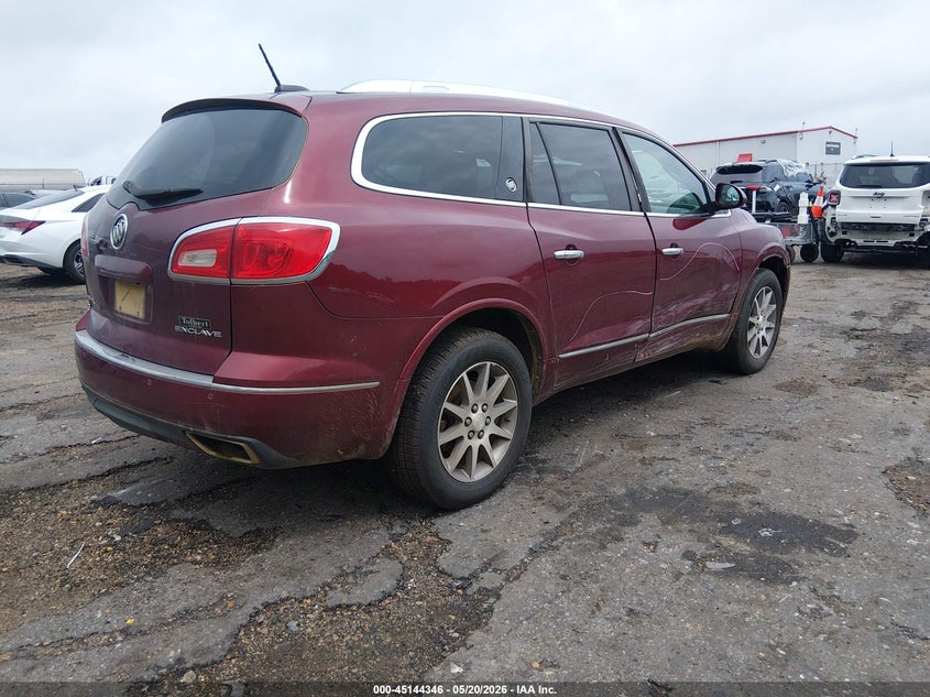 Vin: 5gakrbkd6gj284234, lot: 45641985, buick enclave leather 20164