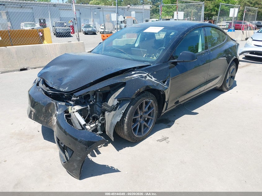 Vin: 5yj3e1ea9pf698738, lot: 45641988, tesla model 3 rear-wheel drive 20232