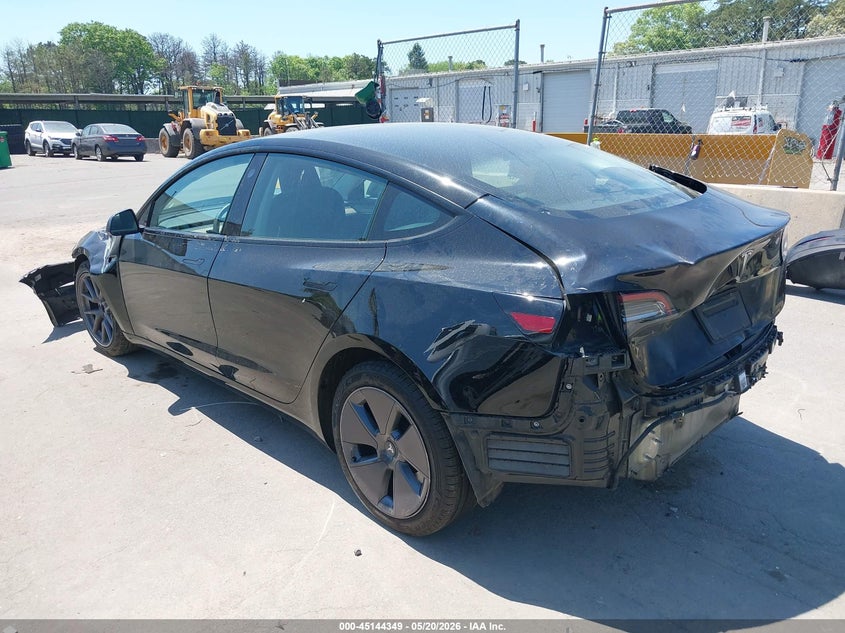 Vin: 5yj3e1ea9pf698738, lot: 45641988, tesla model 3 rear-wheel drive 20233