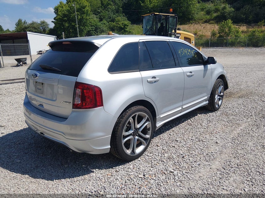 Vin: 2fmdk3ak0eba30937, lot: 45642005, ford edge sport 20144