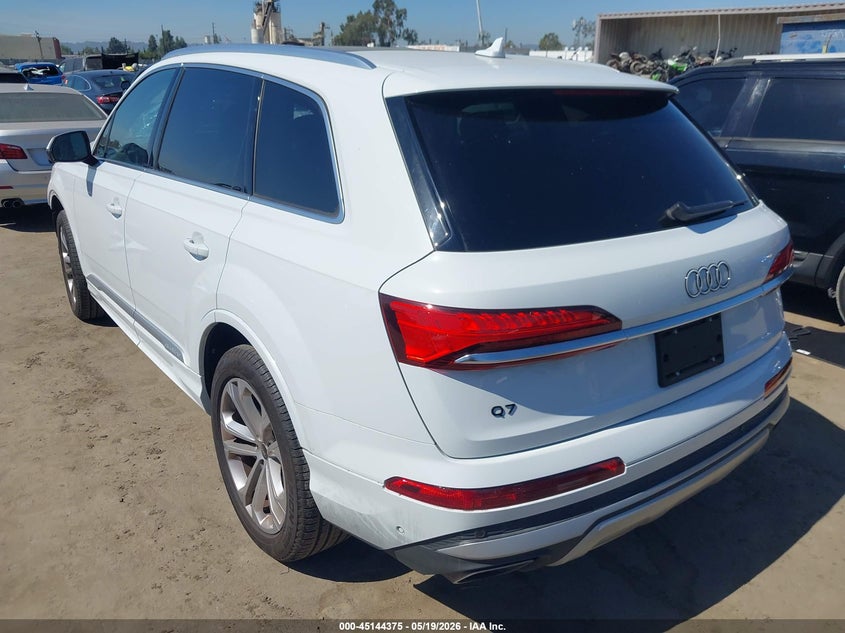 Vin: wa1acbf78sd002452, lot: 45642014, audi q7 premium 45 tfsi quattro tiptronic 20253