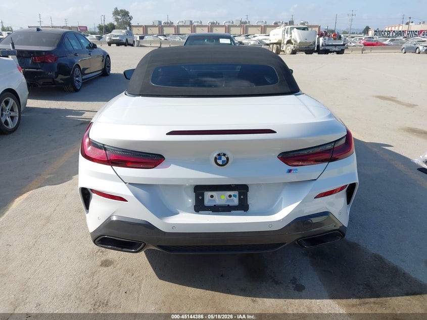 2023 BMW M850I xDrive VIN: WBAFY4C09PCM60124 Lot: 45144386
