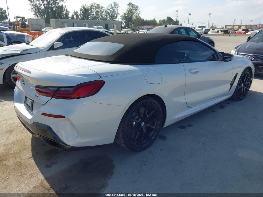 Vin: wbafy4c09pcm60124, lot: 45642025, bmw m850i xdrive 20234