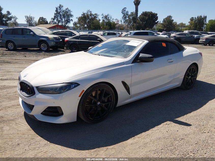 Vin: wbafy4c09pcm60124, lot: 45642025, bmw m850i xdrive 20232