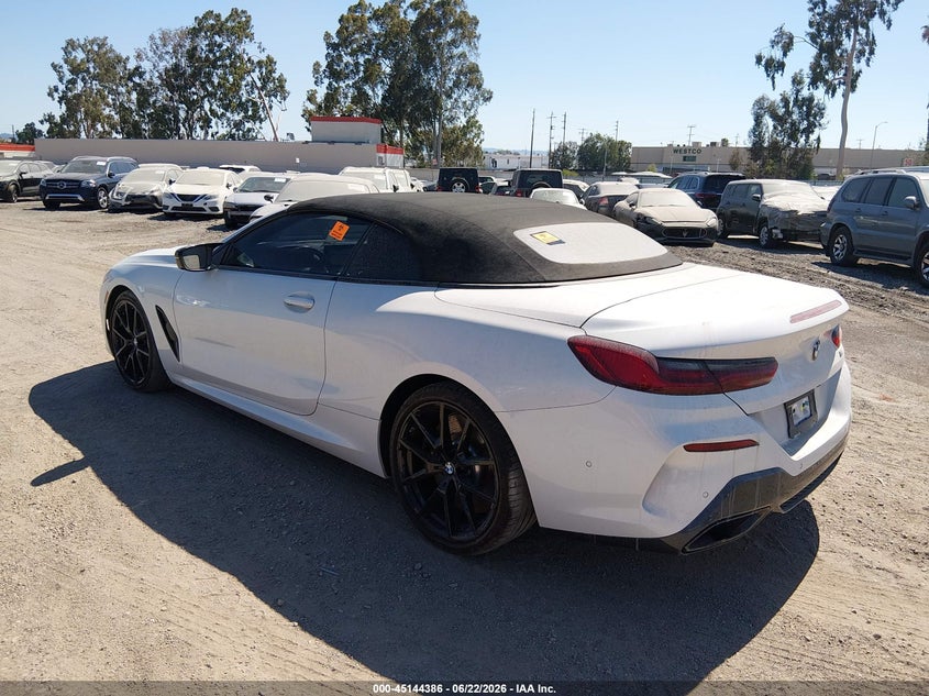 Vin: wbafy4c09pcm60124, lot: 45642025, bmw m850i xdrive 20233