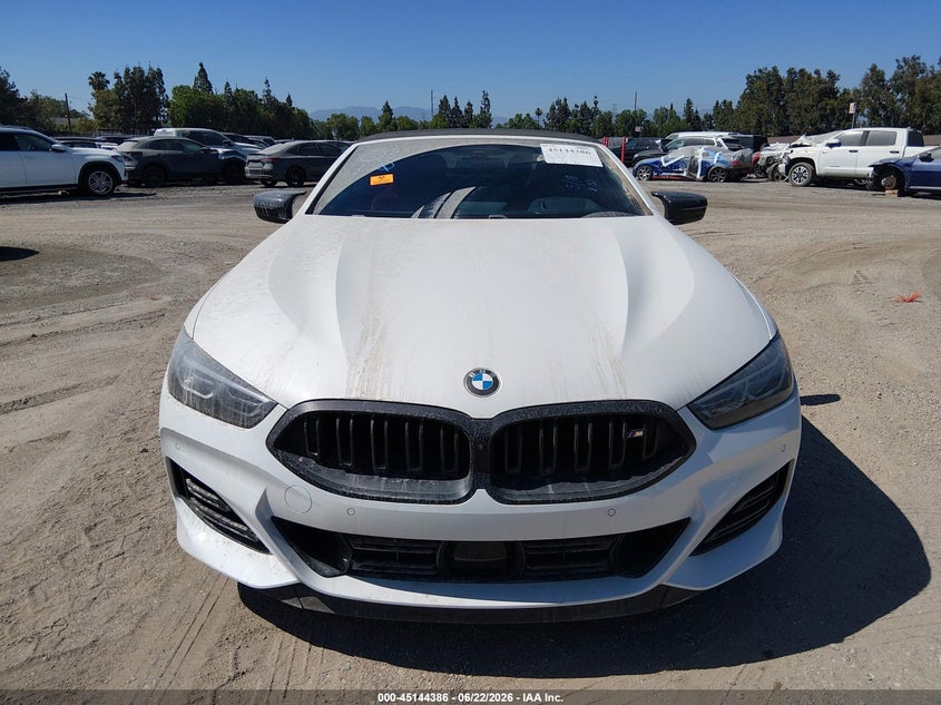 2023 BMW M850I xDrive VIN: WBAFY4C09PCM60124 Lot: 45144386