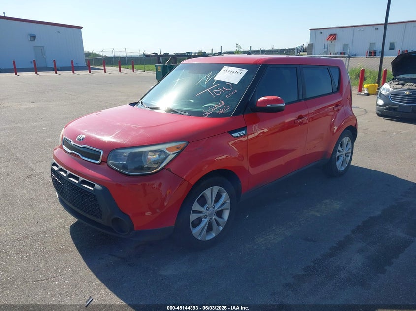 2014 Kia Soul + VIN: KNDJP3A56E7719098 Lot: 45144393