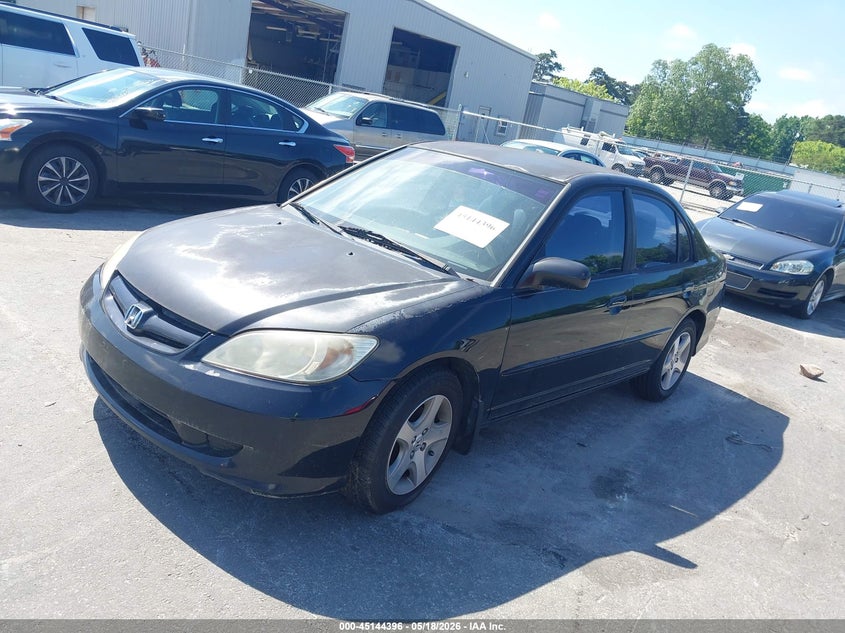2004 Honda Civic Lx 2HGES16584H601300 photo 1