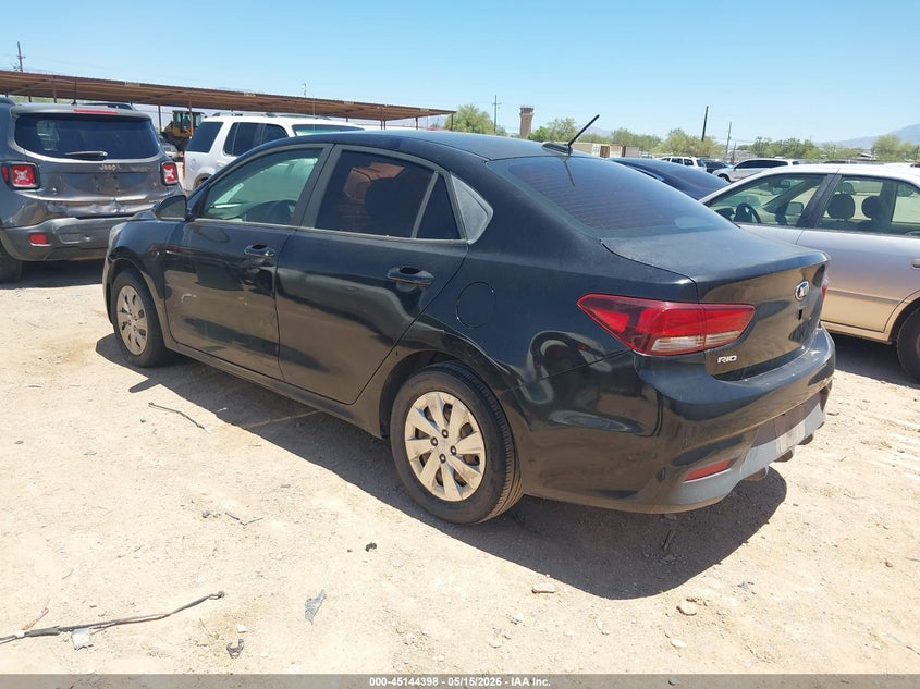 Vin: 3kpa24ab9je124508, lot: 45642037, kia rio s 20183