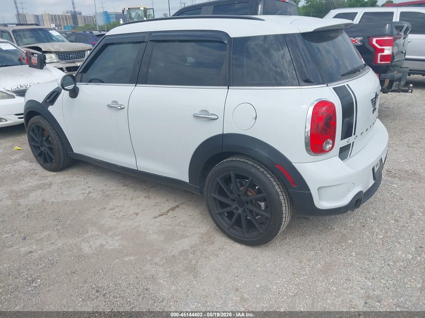 Vin: wmwzc3c57ewp25510, lot: 45642040, mini countryman cooper s 20143
