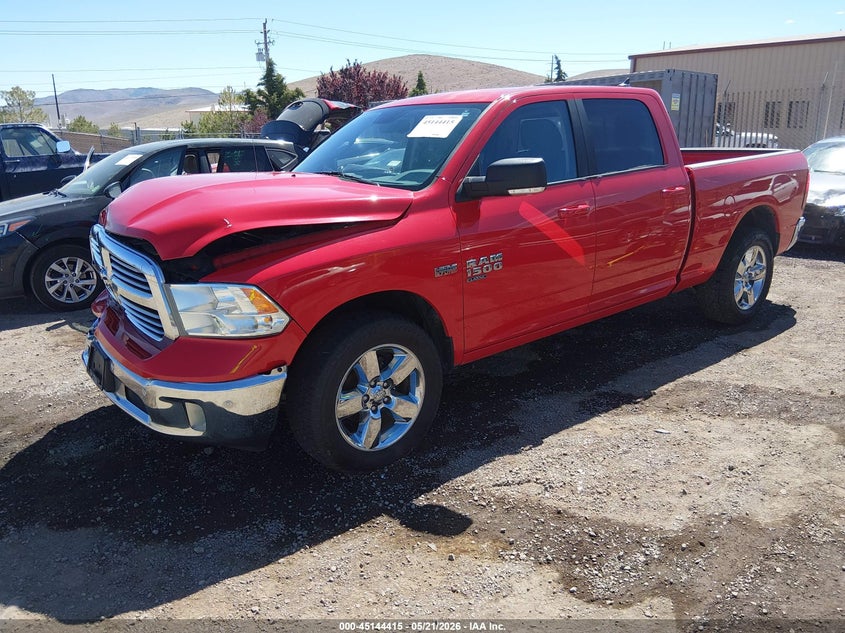 Vin: 1c6rr7tt6ks684501, lot: 45642054, ram 1500 classic big horn  4x4 6'4 box 20192