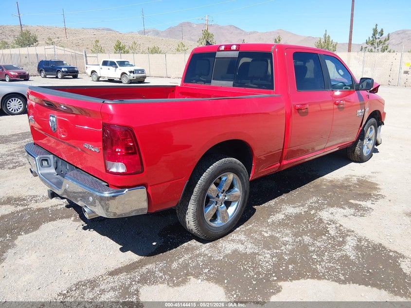 Vin: 1c6rr7tt6ks684501, lot: 45642054, ram 1500 classic big horn  4x4 6'4 box 20194