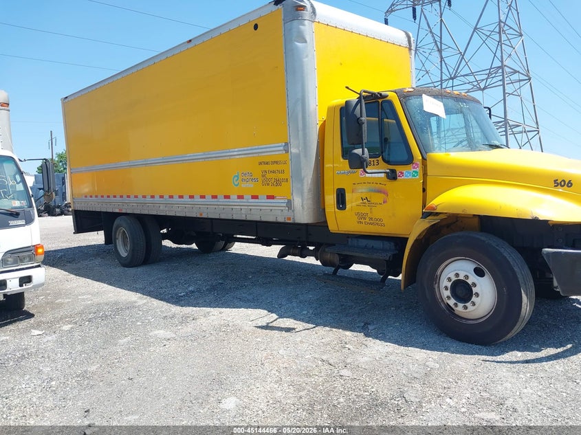 2014 International 4000 4300 yellow Lot 111045144466 Vin 1HTMMAAM3EH467633