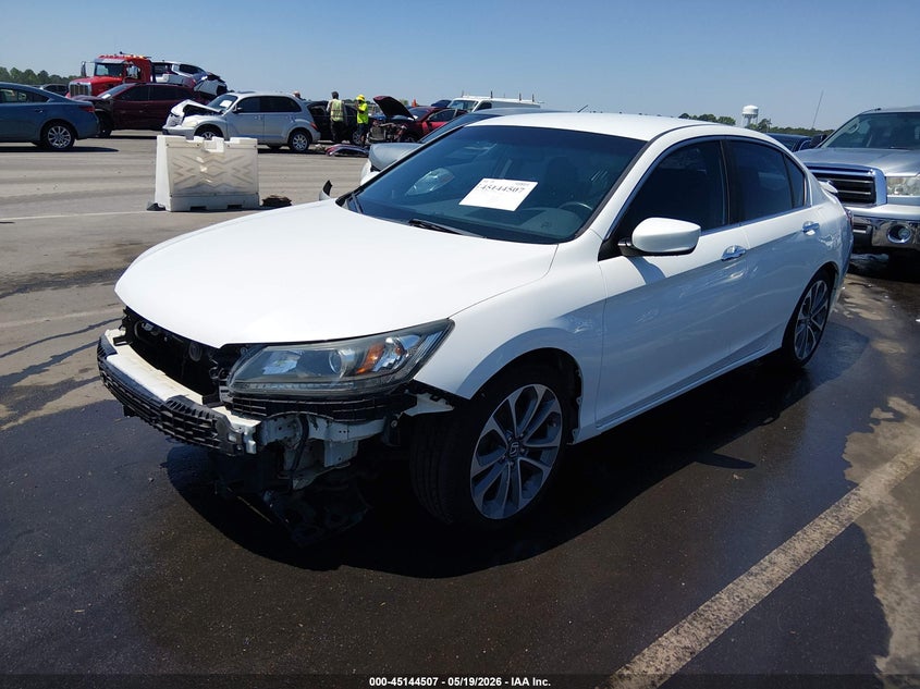 2014 Honda Accord Sport 1HGCR2F50EA110129 photo 1