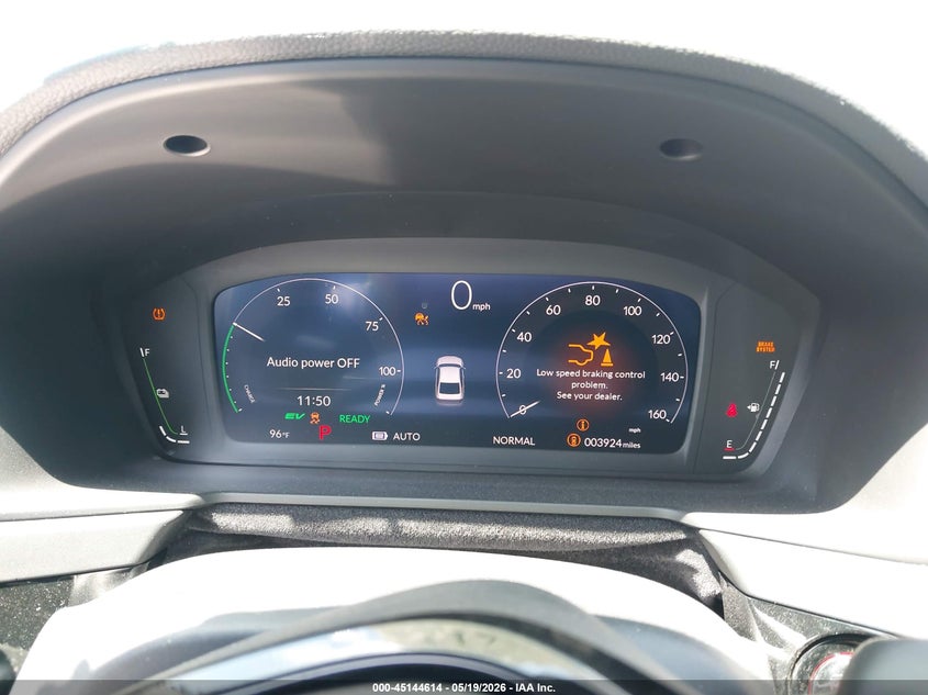 2025 HONDA ACCORD HYBRID 2.0L I-4 DI, DOHC, V(VIN: 1HGCY2F88SA044874