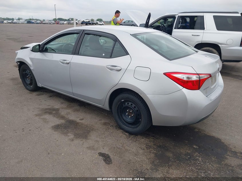 2016 TOYOTA COROLLA SEDAN 1.8L I-4 DOHC, VVT, 132HP