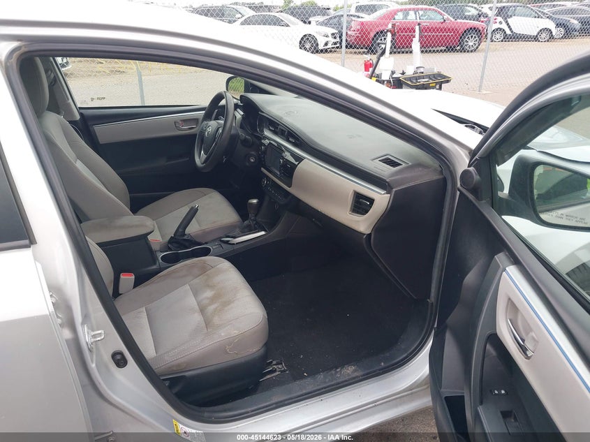 2016 TOYOTA COROLLA SEDAN 1.8L I-4 DOHC, VVT, 132HP