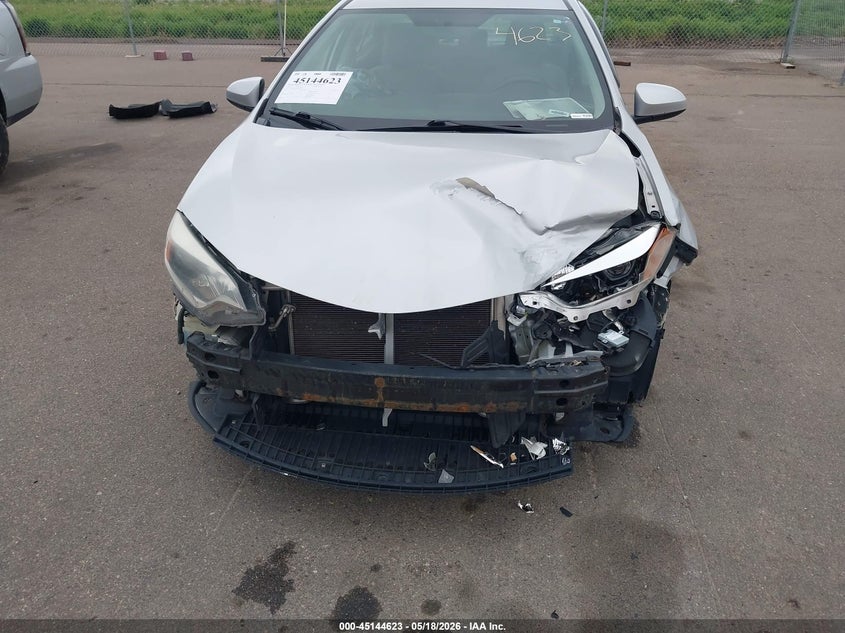 2016 TOYOTA COROLLA SEDAN 1.8L I-4 DOHC, VVT, 132HP